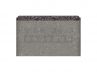 Тротуарная плитка «Квадрат» бурый гранит 100x100x60